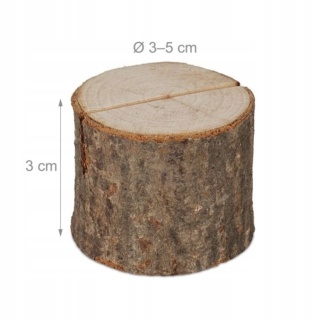 Stojak na winietki z drewna Zestaw 47 sztuk stojaki na wizytówki