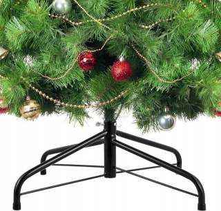 Stojak pod Choinkę Sztuczną Metalowy 45cm | Składana Podstawka na Pień 25mm