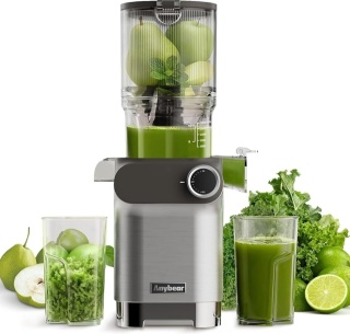 Wyciskarka wolnoobrotowa Anybear srebrny 200 W SJ-054C