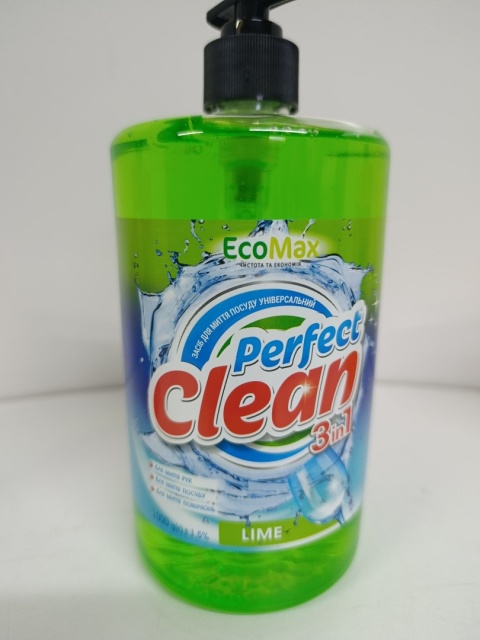 ZESTAW 3x Płyn do Mycia Naczyń EcoMax Perfect Clean 1L