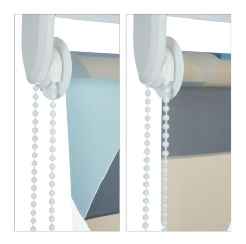 Zasłona prysznicowa roleta winylowa Relaxdays 120 x 240 cm