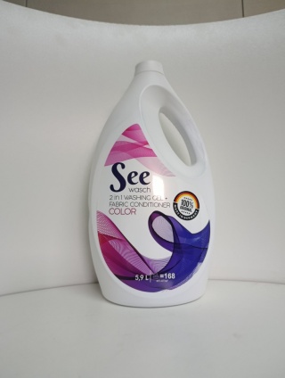 Żel do prania SEE Wasch COLOR 2 w 1 żel + płukanie 5.9L