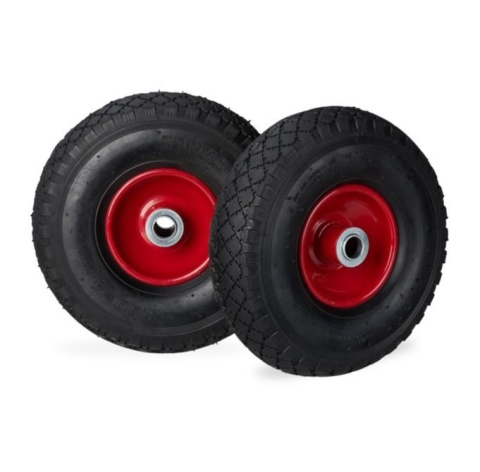 Koło Zestaw 2 kół do taczki 3.00-4 9 260x85 )