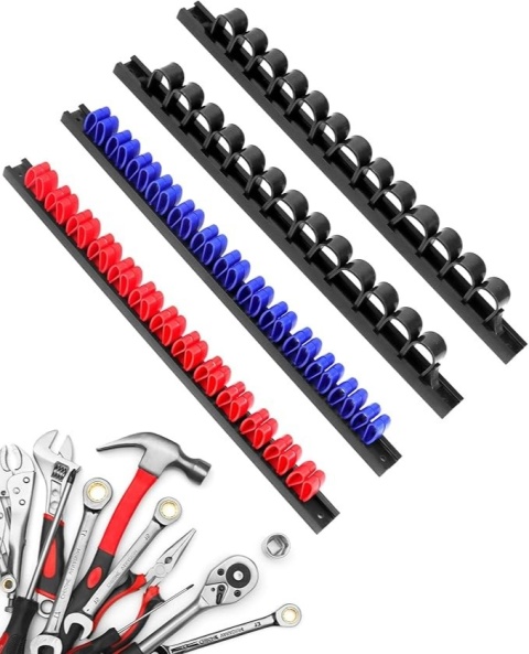 Zestaw 4 uchwytów na śrubokręty, uchwyt na narzędzia, organizer