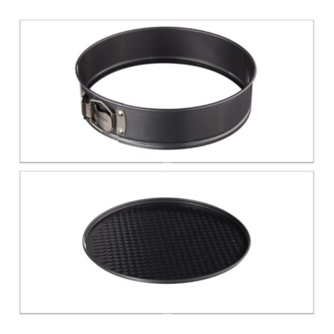 4-częściowy zestaw blach do pieczenia, tortownice 4 szt 18, 24, 26 i 28 cm