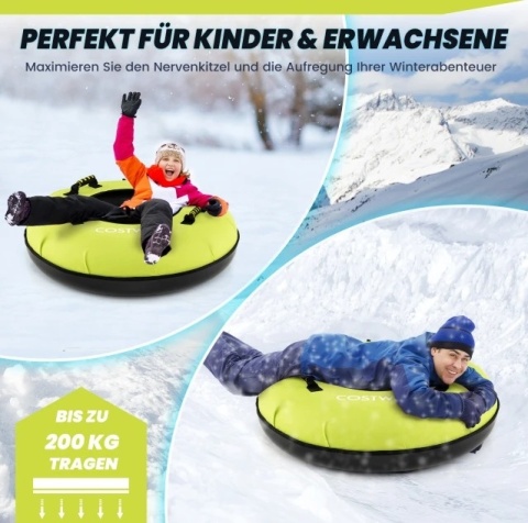 Costway Ślizgacz Dmuchany 100 cm