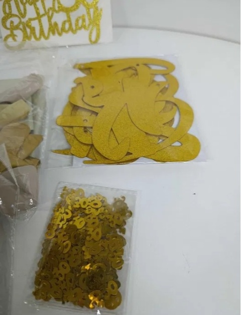 DEKORACJA NA PRZYJĘCIE , 30-te URODZINY -BALONY GIRLANDA ,NAPIS