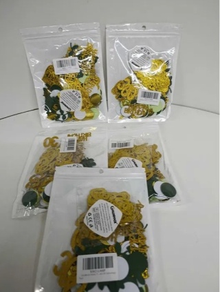 Dekorcyjne konfettI na 30-te urodziny - zestaw 5 paczek