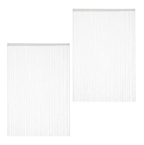 Firana sznurkowa zasłona 2 szt. 145x245 cm