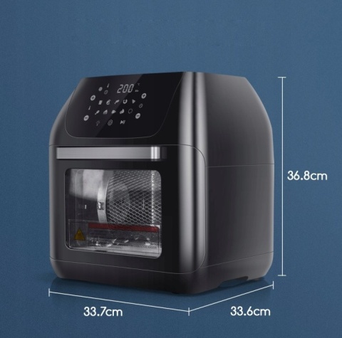 Frytkownica Air Fryer 12 L 1700 W, piekarnik wielofinkcyjny Aigostar