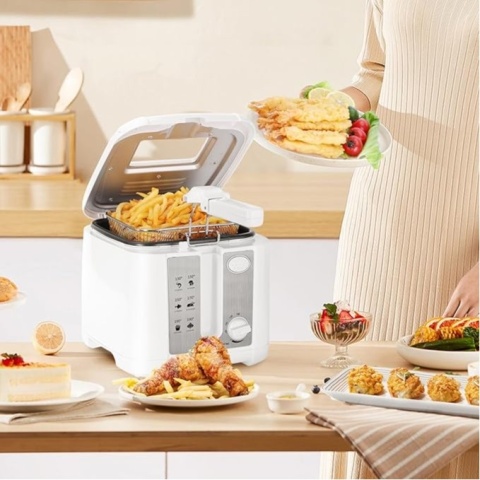 Frytkownica Olejowa Aigostar Indra 1650W 2.5L