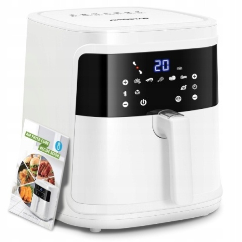 Frytkownica beztłuszczowa Aigostar AIR FRYER 1900 W 7 l + dozownik oleju gratis