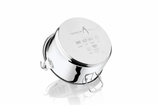 Garnek stalowy 8 L PENGUIN HOME – na wszystkie rodzaje kuchenek