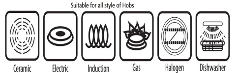 Garnek stalowy 8 L PENGUIN HOME – na wszystkie rodzaje kuchenek