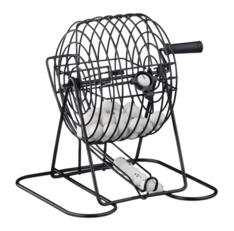 Gra Bingo z bębnem metalowym loteryjnym