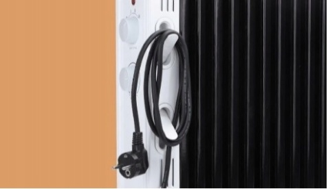 Grzejnik elektryczny olejowy Aigostar 2300 W, termostat