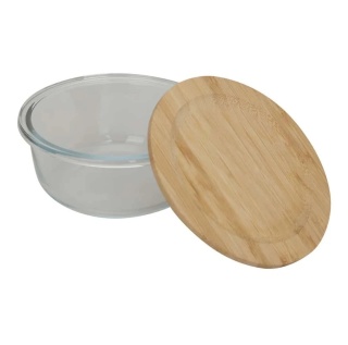 Kesper Pojemnik Szklany z bambusową Pokrywką 17Cm 0,7 L