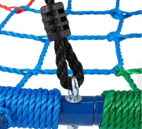 Kolorowa huśtawka bocianie gniazdo ⌀ 100 cm