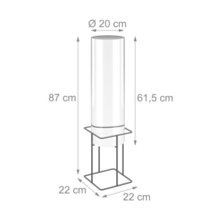 Kolumna do stawu ogrodowego, oczka wodnego