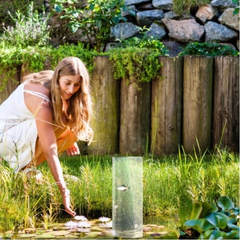 Kolumna do stawu ogrodowego, oczka wodnego