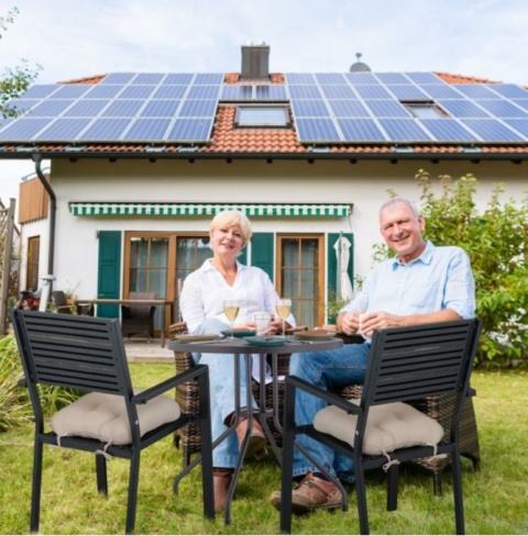 Krzesło ogrodowe metalowe 2 sztuki Relaxdays, krzesła