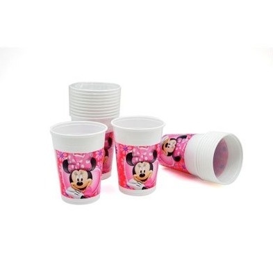 Kubeczki kubki Plastikowe Myszka Miki 10 sztuk 200 ml