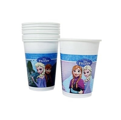 Kubeczki plastikowe Frozen 200 ml – zestaw 10 sztuk