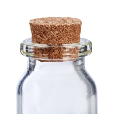 Mini szklane butelki 60 sztuk z korkami Reladays buteleczki 10 ml