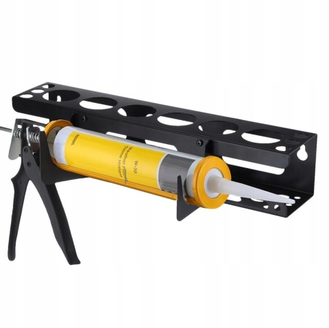 Organizer warsztatowy, uchwyt Na kartusze silikonowe kleje akryl metalowy Organizer Ścienny