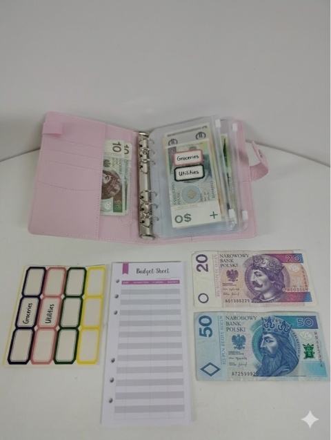 PLANER BUDŻETOWY OSZCZĘDNIK DZIENNIK NOTES A6