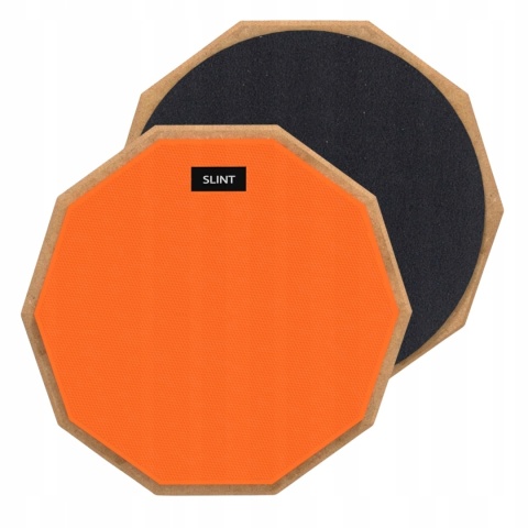 Pad Perkusyjny do Ćwiczeń SLINT (Dwustronny) + 3 Pary Pałek, werbel