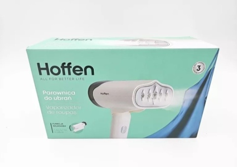 Parownica do ubrań 1200W biała ze składaną rączką Steamer Hoffen