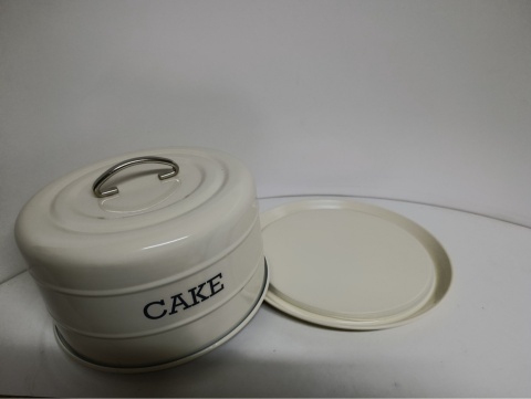 Patera klosz na ciasto vintage 28,55 x 18 cm