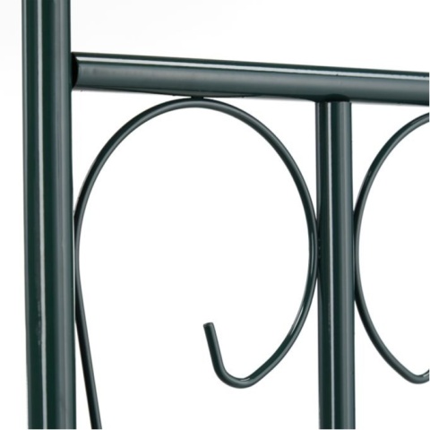 Pergola ogrodowa różana z ozdobnym wierzchołkiem 270 cm