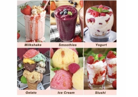 Pojemnik z pokrywką do lodów szczelny 4 szt kompatybilne z NC501 NC500