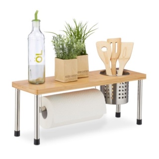 Półka kuchenna regał kuchenny uchwyt na ręcznik RELAXDAYS