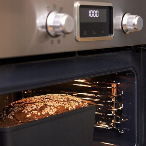 NAVARIS żeliwna forma do pieczenia chleba z pokrywką 34 cm, 5,1 kg