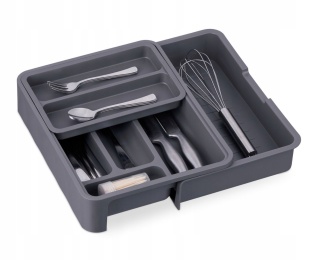 RELAXDAYS Rozsuwany wkład tacka organizer na sztućce, wkład do do szuflady