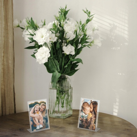 Ramka na zdjęcia 10szt., stojak na A5, stojak informacyjny na stół