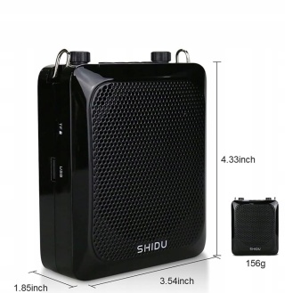 SHIDU S28BT-UHF Wzmacniacz Głosu 25W Mikrofon Bezprzewodowy Bluetooth