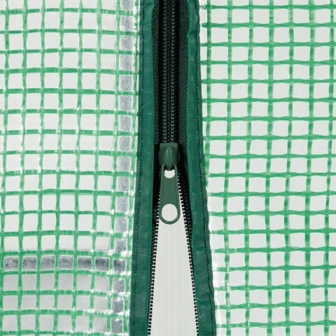 SZKLARNIA OGRODOWA TUNEL FOLIOWY OGRODOWY FOLIAK METALOWY STELAŻ FOLIA UV