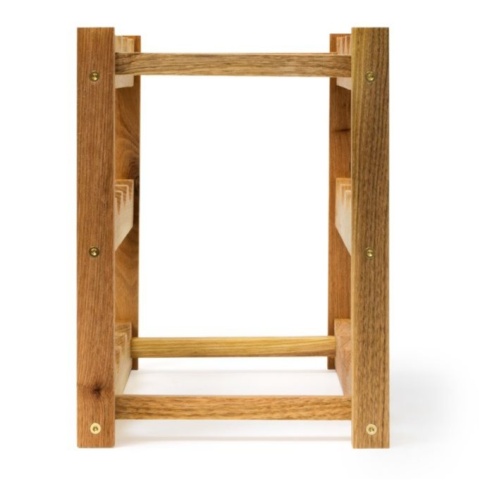 Stojak na Wino Organizer na Butelki 12 Przegródek Drewniany