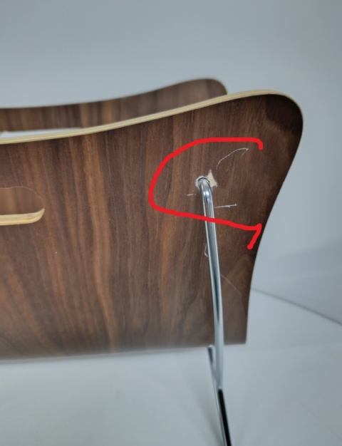 Stojak na gazety Relaxdays 30x37x25 cm brązowy