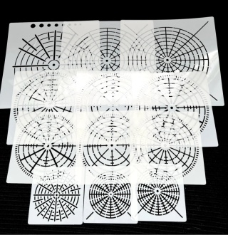 Szablony Mandala do malowania kropkowego 12 szt kreatywny zestaw DIY