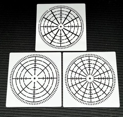 Szablony Mandala do malowania kropkowego 12 szt kreatywny zestaw DIY