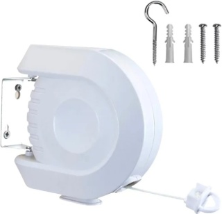 Sznur na pranie wysuwany do 12 m