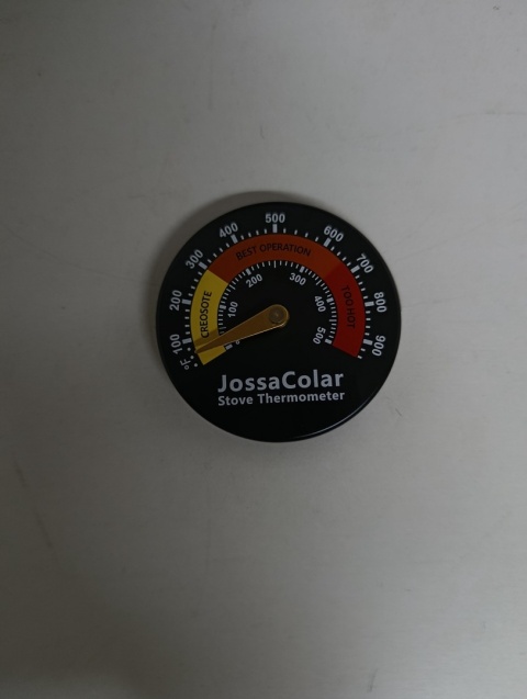 Termoelektryczny wentylator kominkowy – wiatrak na kominek bez prądu + termometr magnetyczny