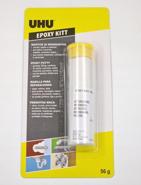 UHU Epoxy Kit masa naprawcza epoksydowa 2 – składnikowa 56g