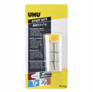 UHU Masa epoksydowa naprawcza kit MINI 6 x 5 g