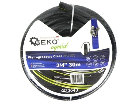 WĄŻ OGRODOWY DO WODY OGRODNICZY 3/4" 30m GEKO